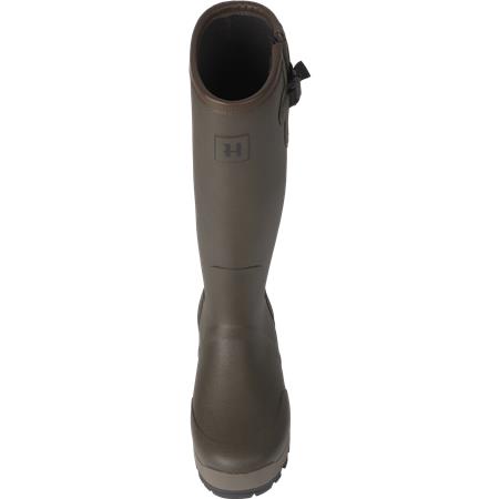 BOTTES HOMME HARKILA FORESTER GUSSET RUBBER - DARK WILLOW GREEN