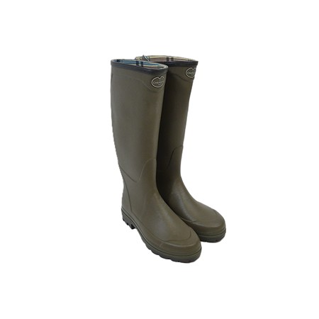 Bottes Homme Le Chameau Country Cross Jersey - Vert Olive - 43