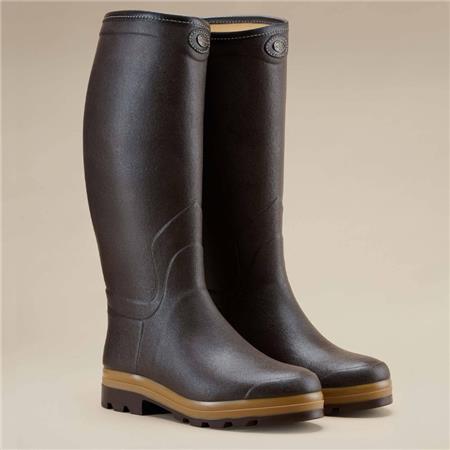 BOTTES HOMME LE CHAMEAU SAINT HUBERT HERITAGE - MARRON