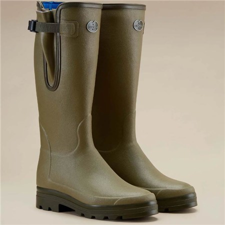 BOTTES HOMME LE CHAMEAU VIERZONORD DOUBLÉES NÉOPRÈNE - VERT VIERZON
