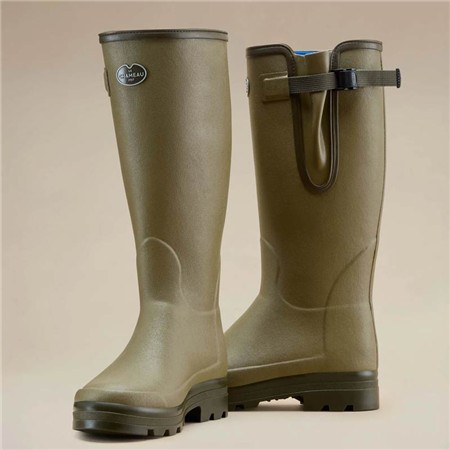 BOTTES HOMME LE CHAMEAU VIERZONORD DOUBLÉES NÉOPRÈNE - VERT VIERZON