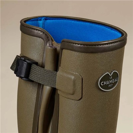 BOTTES HOMME LE CHAMEAU VIERZONORD DOUBLÉES NÉOPRÈNE - VERT VIERZON