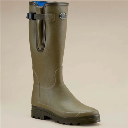 BOTTES HOMME LE CHAMEAU VIERZONORD DOUBLÉES NÉOPRÈNE - VERT VIERZON