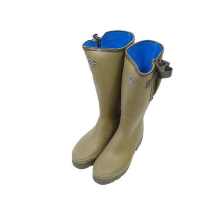 Bottes Homme Le Chameau Vierzonord Xl Neoprene - Vertes - 44 - M43