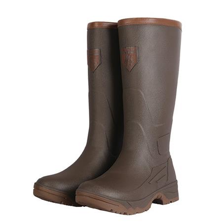 Bottes Homme Somlys Caoutchouc Jersey - Marron B01