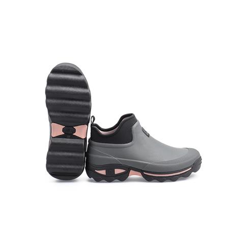 BOTTILLONS FEMME ROUCHETTE CLEAN LADY - GRIS