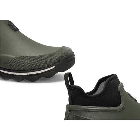 BOTTILLONS FEMME ROUCHETTE CLEAN LADY - KAKI