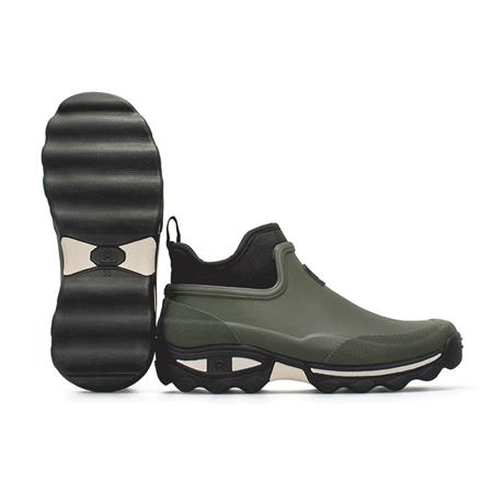 BOTTILLONS FEMME ROUCHETTE CLEAN LADY - KAKI