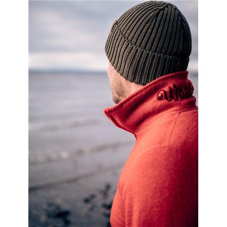 ΜΠΟΥΦΆΝ UNISEX WOOLPOWER FULL ZIP JACKET 400 - AUTUMN RED