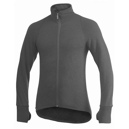 Μπουφάν Unisex Woolpower Full Zip Jacket 400 - Γκρι