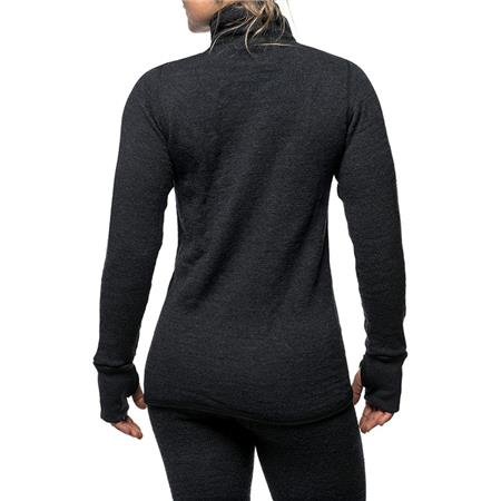 ΜΠΟΥΦΆΝ UNISEX WOOLPOWER FULL ZIP JACKET 400 - ΜΑΎΡΟ
