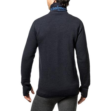 ΜΠΟΥΦΆΝ UNISEX WOOLPOWER FULL ZIP JACKET 400 - ΝΑΥΤΙΚΌ ΜΠΛΕ