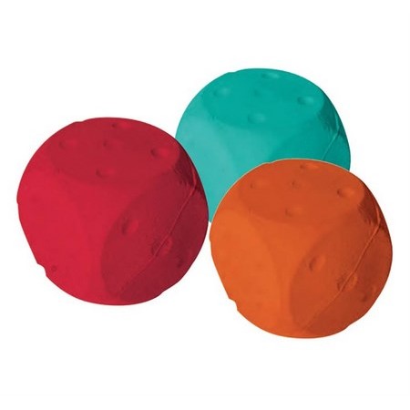 Brinquedo Cão Rubb'n'roll Dado Rubb'n'roll De