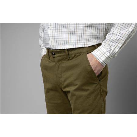 BROEK MAN HARKILA NORBERG CHINOS - BEECH GREEN