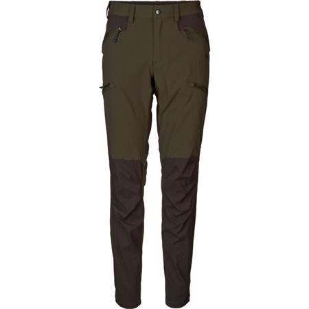 Broek Vrouw Seeland Larch Stretch - Pine Green / Chocolate Torte