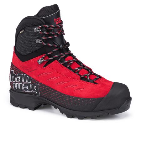 Buty Męskie Hanwag Ferrata Tour Gtx - Czerwony/Czarny