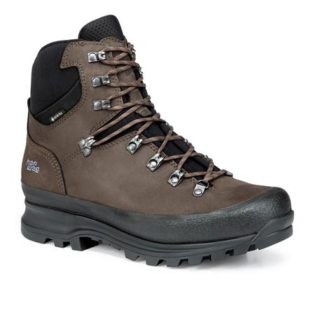 Buty Męskie Hanwag Nazcat Ii Wide Gtx - Mocca/Czarny