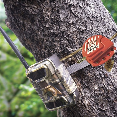 CÂBLE DE SÉCURITÉ AVEC VERROU INTELLIGENT PNI POUR CAMÉRAS DE CHASSE PNI 400C, 350C ET 280C