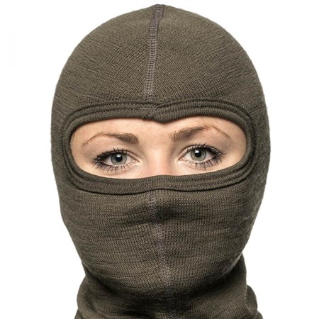 Cagoule Woolpower Balaclava 200 - Pine Green