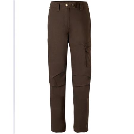 Calças De Mulher Pinewood Finnveden Outdoor - Marron