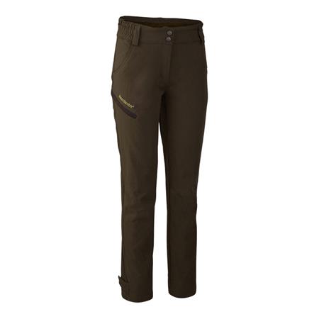 Calças Femininas Deerhunter Lady Mary Extreme Trousers - Caqui