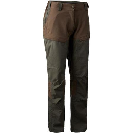 Calças Mulher Deerhunter Lady Ann Trousers Brown