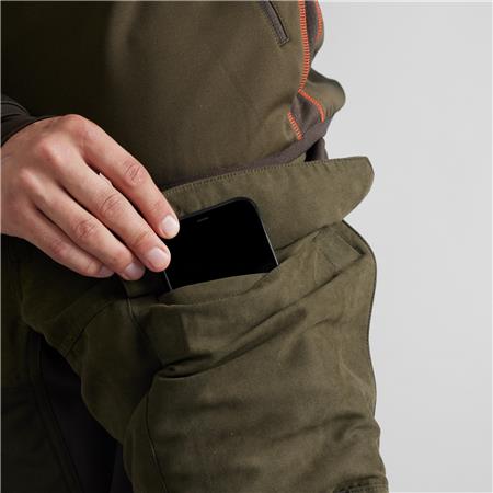 CALÇAS PARA HOMEM HARKILA SCANDINAVIAN - WILLOW GREEN/DEEP BROWN