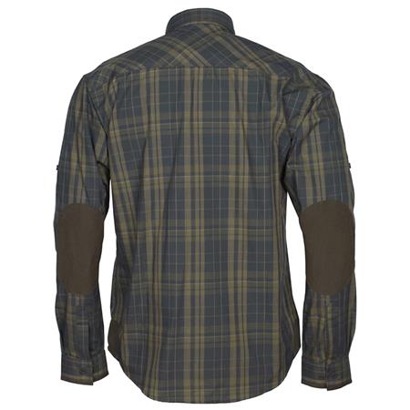 CĂMAȘĂ CU MÂNECI LUNGI PENTRU BĂRBAȚI PINEWOOD WOLF - VERDE ÎNCHIS