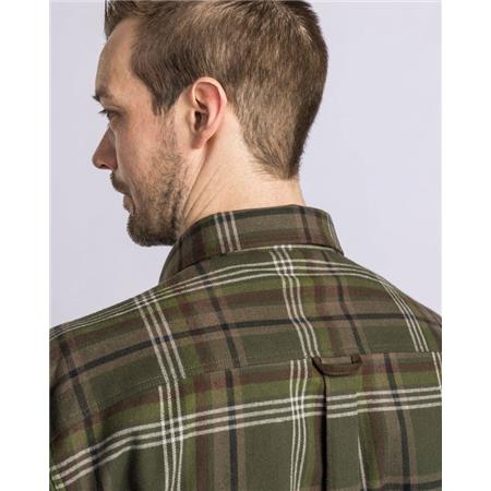 CĂMAȘĂ CU MÂNECI LUNGI PENTRU FEMEI PINEWOOD CORNWALL - VERDE/VERDE PIN