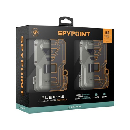 CAMÉRA DE CHASSE SPYPOINT FLEX-M2 TWIN PACK