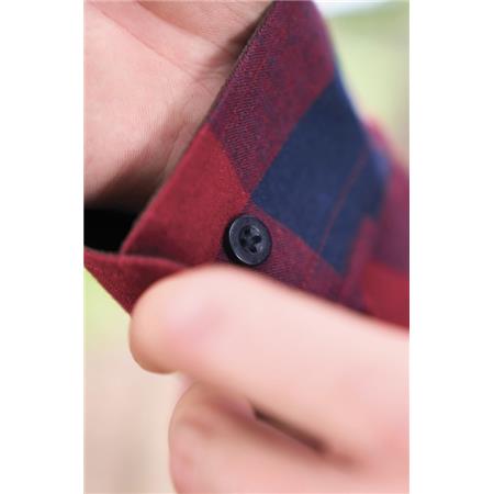 CAMICE MANICHE LUNGHE UOMO SOMLYS CARREAUX 515 - ROJO - ROSSO