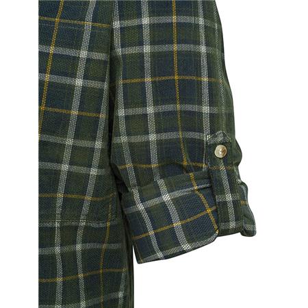 CAMICIA A MANICHE LUNGHE BERETTA DOBBY CORDUROY SHIRT - VERDE