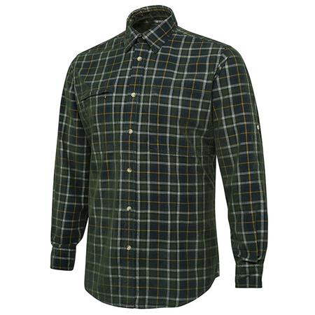 Camicia A Maniche Lunghe Beretta Dobby Corduroy Shirt - Verde
