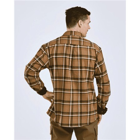 CAMICIA A MANICHE LUNGHE DONNA PINEWOOD CORNWALL - SAND STONE