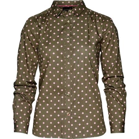 Camicia Maniche Lunghe Donna Seeland Erin Lady - Verde