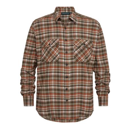 CAMICIA MANICHE LUNGHE UOMO - ARANCIONE DEERHUNTER ANDREW