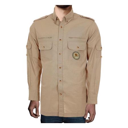Camicia Maniche Lunghe Uomo Bartavel Avventuriero Spaniel - Beige - Beige
