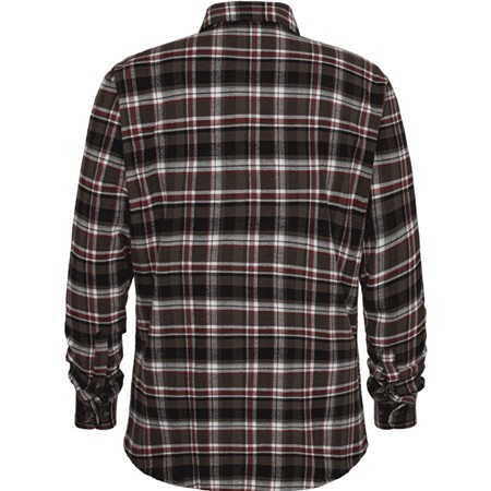 CAMICIA A MANICHE LUNGHE UOMO - BLUE CHECK DEERHUNTER NATHAN - BLUE CHECK