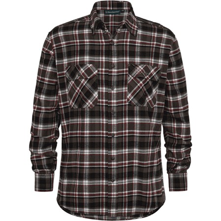 Camicia A Maniche Lunghe Uomo - Blue Check Deerhunter Nathan - Blue Check