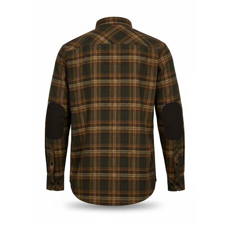 CAMICIA MANICHE LUNGHE UOMO DEERHUNTER BENNETT - MOTIVO A QUADRETTI VERDI