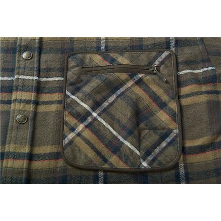 CAMICIA A MANICHE LUNGHE UOMO HARKILA PAJALA - KAKI