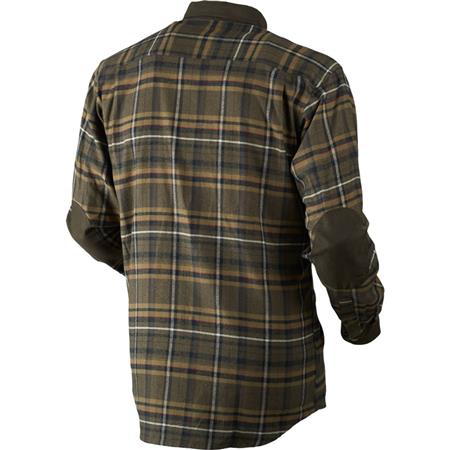 CAMICIA A MANICHE LUNGHE UOMO HARKILA PAJALA - KAKI