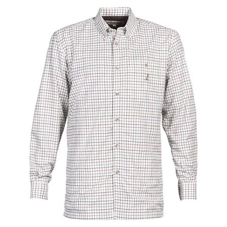 Camicia A Maniche Lunghe Uomo Percussion Doublee Polaire Inverness - Kaki/Orange