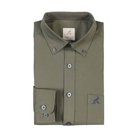 Camicia A Maniche Lunghe Uomo Prohunt Nouan - Kaki/Ibex