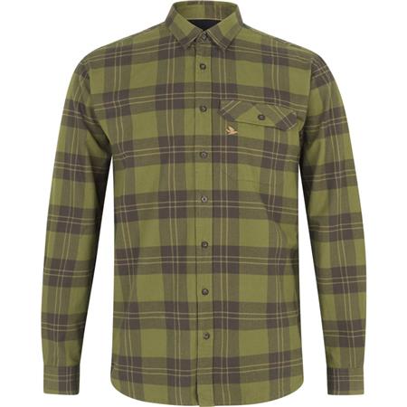 Camicia Maniche Lunghe Uomo Seeland Highseat - Oliva