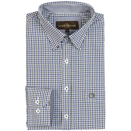 Camicia Maniche Lungo Uomo Club Interchasse Marin