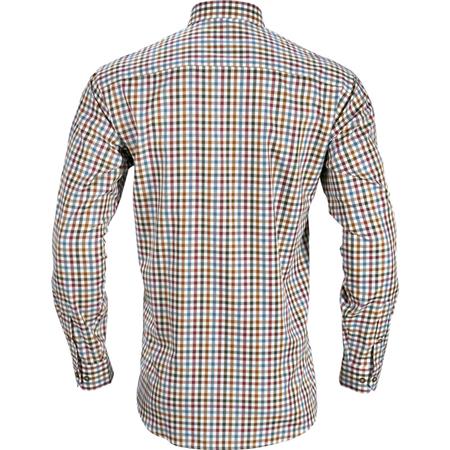 CAMICIA MANICHE LUNGO UOMO HARKILA MILFORD ROSSO CAMO
