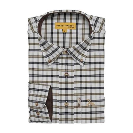 Camicia Maniche Lungo Uomo Ligne Verney-Carron Clémont Barca Guill + Kit Ecoline