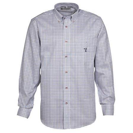Camicia Maniche Lungo Uomo Percussion Petits Carreaux Military Camo