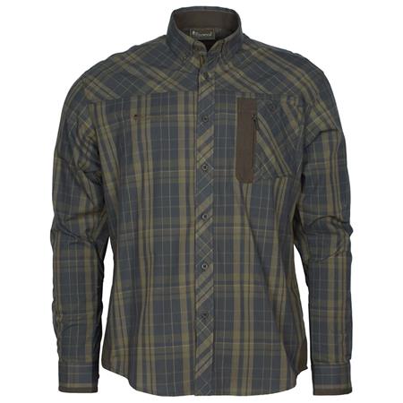 Camicia Maniche Lungo Uomo Pinewood Wolf